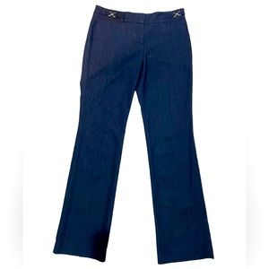 New York & Company Stretch Blue Dress Pants 6 Tall
